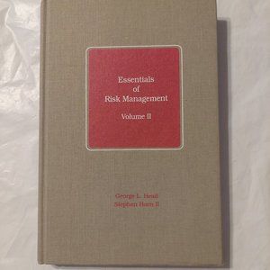 Essentials of Risk Management volume 2